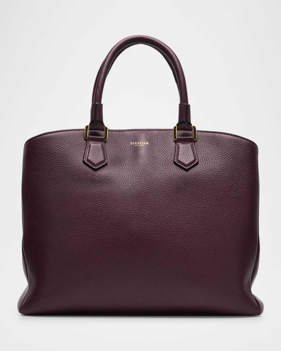 Luna Leather Top-Handle Bag